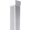 Ekena Millwork 10"W x 8'H Craftsman Classic Square Non-Tapered Fluted Column w/ Mission Capital & Mission Base EC1008ENFMIMI - alternate 4